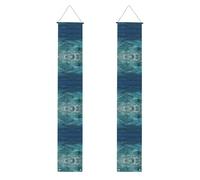 JKDGOJ The Deep Ocean immagine Wall Hanging banner laurea portico appeso stile, adatto per interni ed esterni 30,5 x 180 '