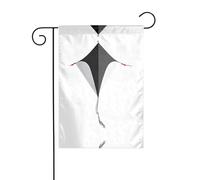 JKDGOJ Un aquilone con immagine di corda rotta Bandiera da giardino Bandiera da cortile all'aperto adatta a tutte le stagioni 30,5 x 45,7 cm