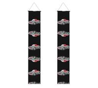 JKDGOJ Una piccola auto che persegue l'immagine d'amore Banner appeso alla parete laurea portico stile da appendere, adatto per interni ed esterni 30,5 x 180 cm