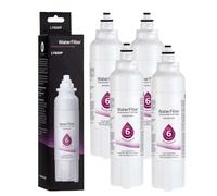 JKDND 4-Pack Compatibile con LG LT800P Frigorifero Filtro dell'Acqua di Ricambio ADQ73613401 ADQ73613408 ADQ75795104 Sostituzione Ogni 6 Mesi / 200 Galloni