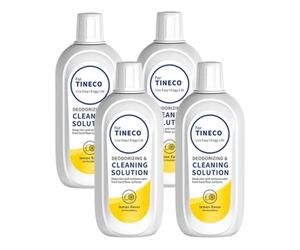 JKDND 4 Pz Limone Detergente for Pavimenti 500ml Compatibile con Tineco Floor One S3/S5/iFloor/Breeze/S5 Combo/S7 PRO Vacuum Robot Parts