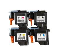JKDND Compatibile Con HP11 Testine Di Stampa HP11 C4810A C4811A C4812A C4813A Testine Di Stampa Plotter 500 800 510 100 110 111 120 1000 1100 1200(One Set)