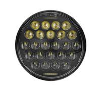 JKELPV Anabbaglianti Faro per Moto Faro Rotondo 5D da 5-3/4" Adatto per Harley Dyna Sportster 1200 883 Accessori LED DRL H4 Moto Headlight
