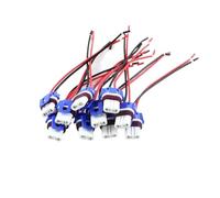 JKELPV Eyelids Frame Adatto per Presa Adattatore per Cavo automobilistico per fari fendinebbia 9005 HB3, connettore Adattatore Femmina in Ceramica