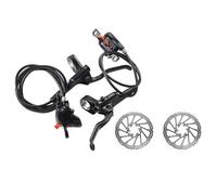 JKELPV Freno Leve di Frizione Maniglia Adatto per Freni a Disco Idraulici per Mountain Bike MTB Shimano MT200 MT201 M315, Leva in Acciaio a 2 pistoncini e 3 Dita BL-MT200(MT200 with G3 2pcs)