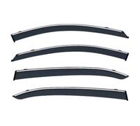 JKELPV Paravento per Auto Adatto per Mazda 3 Axela 2003-2025 Deflettori d'Aria, Protezioni Antipioggia, Visiere per Porte, Visiere per finestrini Ventvisor(14-19 BM bn)