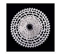 JKELPV pignone per Bicicletta Cassetta per Mountain Bike Ultraleggera in Lega di Alluminio Lavorata CNC Cava 11/12 velocità HG Compatibile con Shimano Ruota Libera(11 Speed 11T-46T)