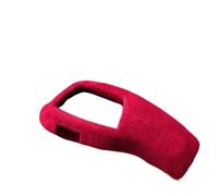 JKgfhFJ Copri pomello cambio auto Copertura protettiva per pomello del cambio auto, adatta per BMW Serie 1/2/3/4/5/6/X3/X4/X5/X6 2010-2019, con adesivo per modificato(Red)