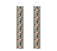 JKIEGOQ Alpaca avatar - Striscione per portico di laurea, robusto, durevole, lavabile e riutilizzabile, 30,5 x 180 cm