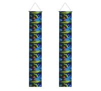 JKIEGOQ Mysterious Tree House Picture Graduation Portico Banner - Robusto, durevole, lavabile e riutilizzabile, decorazione di laurea 30,5 x 180 cm