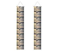 JKIEGOQ Striscione per portico di laurea con immagine a vela liscia, robusto, durevole, lavabile e riutilizzabile, decorazione per laurea 30,5 x 180 cm