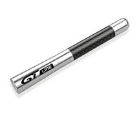 JKIOHG Antenna Autoradio Auto per Peugeot GT GTline 3008 308 T9 208 508 2008 Rifter 5008 207 206 408 108 4008, Antenna Corta Forte Funzione di Ricezione FM/AM Accessori,A-Silver
