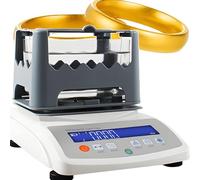 JKJZSALJ Kit per Test di Densità E Purezza di Metalli Preziosi, Analisi Accurata di Oro E Argento per La Verifica di Gioielli E Investimenti, 600/0,005 G