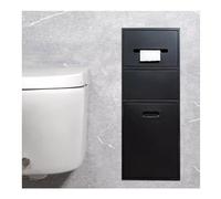 JKJZSALJ Mensola da Incasso per Doccia in Acciaio Inossidabile, Organizer per Nicchia Integrata per Bagno, Cucina, Soggiorno, Scaffale Portaoggetti Nero, Design Elegante E Resistente.