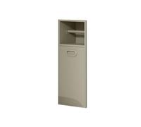 JKJZSALJ Nicchia per Doccia in Acciaio Inox, Porta Carta Igienica da Incasso, Nicchia per Doccia con Scopino per WC per Riporre Oggetti in Bagno, Ottone, 30X50X14 Cm