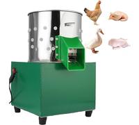 JKJZSALJ Spennatrice per Polli Commerciale, Spennatrice Automatica per Pollame, Macchina per Spiumatura in Acciaio Inossidabile per Pollame da Macello, Anatra, Tacchino, Quaglia