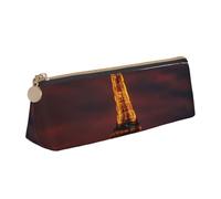 Jkkghll Astuccio sottile con stampa Tower Paris per la scuola, stile casual, con penne ad alta capacità, per artisti, studenti, adolescenti, bianco, Taglia unica