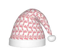 Jkkghll Cappello da elfo natalizio con stampa di alpaca e lama, accessorio per feste di Capodanno, accessori per la famiglia, cappelli di Natale, decorazione