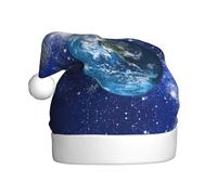 Jkkghll Cappello natalizio con stampa di pianeta galassia per uomini, donne e bambini, accessorio per feste in costume