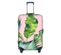 Jkkghll Fresco Banana Foglie Stampa Bagagli Copertura Elastica Viaggio Valigie Protector con Cerniera Nascosta Anti, bianco, XL