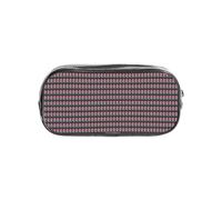 Jkkghll Magia Funghi Stampa Studenti Ragazzi Ragazze Cancelleria Trasparente Organizzatore di Matita Trasparente Forniture