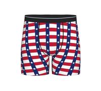 Jkkghll Texas State Flag Print Uomo Boxer Slip Comodi Pantaloncini Per Usura Quotidiana Allenamenti Viaggi Underwea, Nero , XL