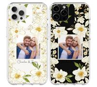 jklitio Cover a tema personalizzata per iPhone 16 Pro Max X XS XR 11 12 13 Mini 14 Plus 15 Pro Max Cover anti-goccia per amici familiari regali di compleanno