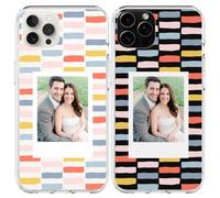 jklitio Custodia fotografica personalizzata compatibile con iPhone 17, 16, 15, 14, 13, 12, 11 Pro Max Mini Plus XR X, per creare una cover per telefono personalizzata, regalo unico per vacanze e