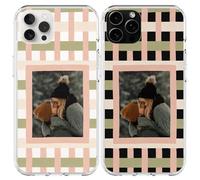 jklitio Custodia fotografica personalizzata compatibile con iPhone 17, 16, 15, 14, 13, 12, 11 Pro Max Mini Plus XR X, per creare una cover per telefono personalizzata, regalo unico per vacanze e