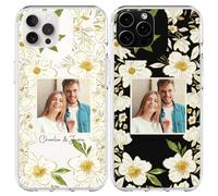 jklitio Custodia per telefono a tema personalizzata per iPhone 16/11/12/13/14/15/mini/Pro/Max/6/7/8/Plus, custodia antiurto regalo per famiglia, amici, coppia