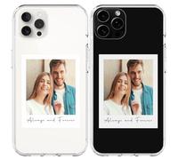 jklitio Custodia per telefono a tema personalizzata per iPhone 16/11/12/13/14/15/mini/Pro/Max/6/7/8/Plus, custodia antiurto regalo per famiglia, amici, coppia