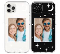 jklitio Custodia per telefono a tema personalizzata per iPhone 16/11/12/13/14/15/mini/Pro/Max/6/7/8/Plus, custodia antiurto regalo per famiglia, amici, coppia