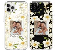 jklitio Custodia per telefono a tema personalizzata per iPhone 16 15 14 13 12 11 Pro Max XR Xs x 8 7 5 6 Plus se 2022 Cover per telefono antigraffio per amici familiari regali di compleanno