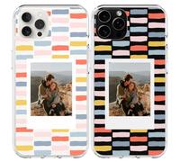 jklitio Custodia personalizzata per telefono compatibile con iPhone 17 16 15 14 13 12 11 Pro Max Mini Plus XR X - Crea la tua custodia con foto, regalo unico per familiari e amici