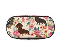 JKLQWC Astuccio organizer con doppia cerniera con scomparto in rete e portapenne, con stampa di Haunted The Mansion, borsa multiuso per cancelleria, borsa da viaggio per cosmetici, scuola, ufficio