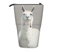 JKLQWC Grazioso astuccio retrattile con supporto - Astuccio per cancelleria e trucchi con stampe di pesci, per viaggi, scuola, ufficio, regali, Stampa lama, Taglia unica, Zaino per la scuola