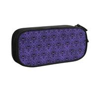 JKLQWC Haunted The Mansion, astuccio con stampa, grazioso astuccio con cerniera, organizer per ufficio, scuola, adolescenti, ragazze, ragazzi, adulti, nero, Nero , One Size, Zaino per la scuola