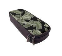 JKLQWC Haunted The Mansion - Astuccio con stampa per ragazze e ragazzi, grazioso astuccio in pelle PU, astuccio con cerniera, per ufficio e scuola, Dollar Sign Money, One Size, Zaino per la scuola