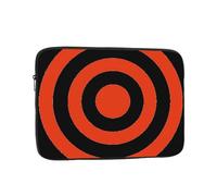 JKLQWC Illustrazione astratta della scienza chimica 3D stampata manica del computer portatile per uomini donne antiurto borsa per laptop per viaggi ufficio scuola, Target Design vettoriale, 13 inch