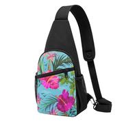 JKLQWC Lake Fairy - Borsa a tracolla per donne e uomini, borsa a tracolla casual per viaggi, escursionismo, corsa, Ciao Hawaii, One Size, Zaino da escursionismo
