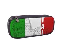 JKLQWC Shining Overlook - Astuccio in pelle PU con stampa carino, astuccio per penne e matite, con cerniera, per ufficio, scuola, astuccio organizer per studenti, adolescenti, ragazze, ragazzi e