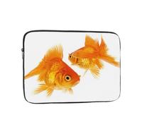 JKLQWC Simpatica scimmia stampata manica per computer portatile per uomo donna borsa antiurto per laptop per viaggi ufficio scuola, Pesce carino., 13 inch