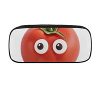 JKLQWH Astuccio in pelle PU impermeabile grande capacità I Love You from My Head Pomodori Astuccio con cerniera Astuccio portatile per forniture per ufficio Borsa per trucco