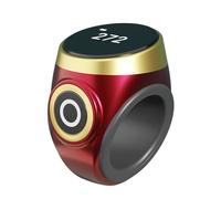 jklymm Contatori elettronici leggeri Contatore per dita Anelli ABS Monitora comodamente il conteggio dei giorni e gli avvisi di preghiera Tempo di preghiera