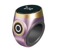 jklymm Contatori elettronici leggeri Contatore per dita Anelli ABS Monitora comodamente il conteggio dei giorni e gli avvisi di preghiera Tempo di preghiera