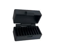 jklymm Custodia per batterie a bottone con 10 scomparti separati e coperchio trasparente per una facile gestione dell'inventario per organizzare le batterie piccole