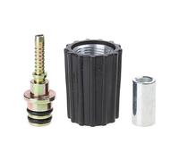 jklymm Rondella a pressione Raccordi per inserti per tubi Accessori per auto Set di connettori professionali per montaggio alto Raccordi ad inserto alto Raccordo per tubo di pulizia dell'acqua per