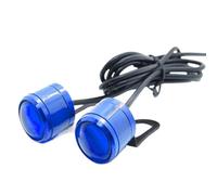 JKNONCBSG indicatore direzione luce Moto 5w per Eagle Eye lampeggiante luci diurne per faretti DC12V con staffe stroboscopiche per 2 pezzi