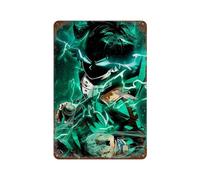 JKOSUERB My-hero-academia-midoriya-deku-metal-poster-eroe-wallpaper-anime-background-anime-wallpaper-wallpaper-wallpaper-arte metallo latta poster moderno bar decorations30x20cm