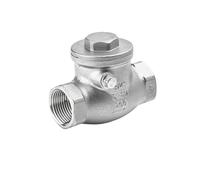 JKPQQEHV 1/2" 3/4" 1" 1-1/4" 1-1/2" 2" -4" BSP NPT Female Horizontal One-Way Check Valve(4",NPT)